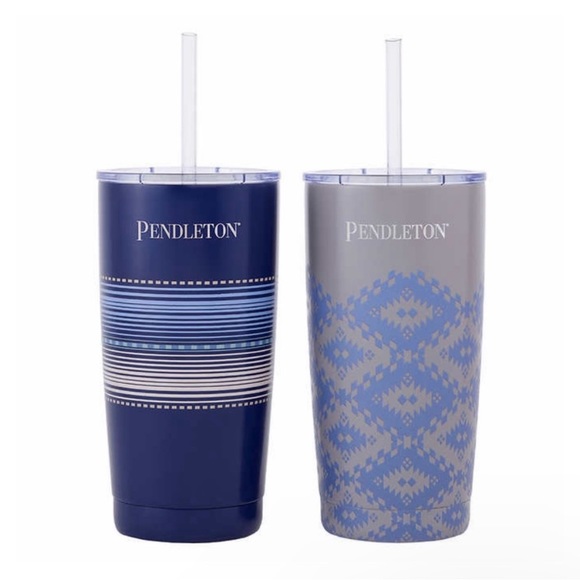 Pendleton 20oz Stainless Steel Hot/Cold Double Wall Insulated Tumbler Set - Picture 7 of 7